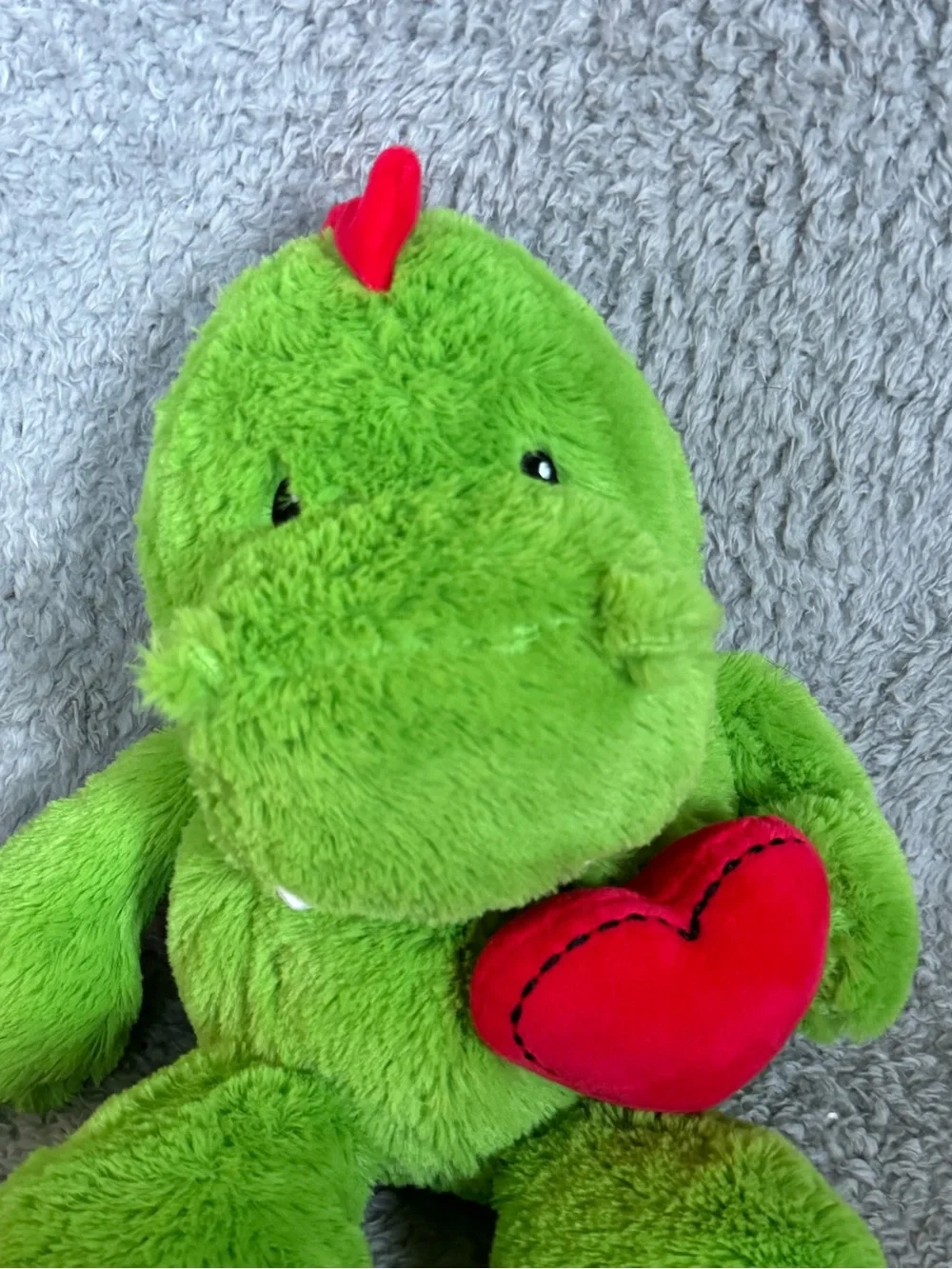 MTY International Dinosaur Plush 10” Green Dino Stuffed Animal Sitting Toy Soft